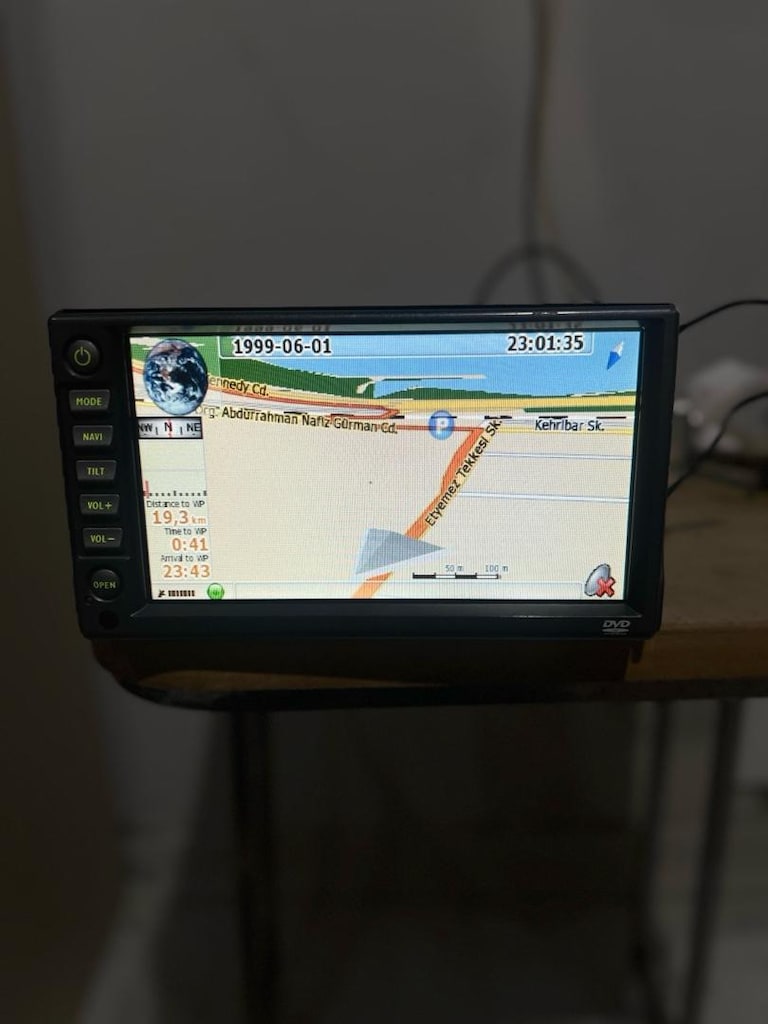 XETEC 7 İNÇ MOTORiZE EKRANLI DOUBLE TEYP - 3