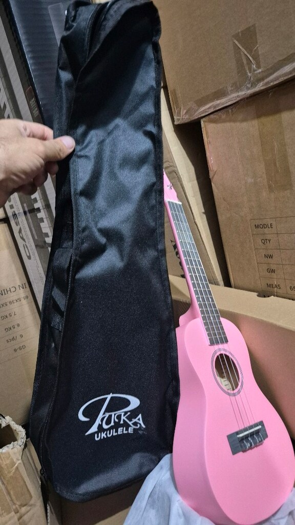 concert boy pembe ukulele kılıflı - 5