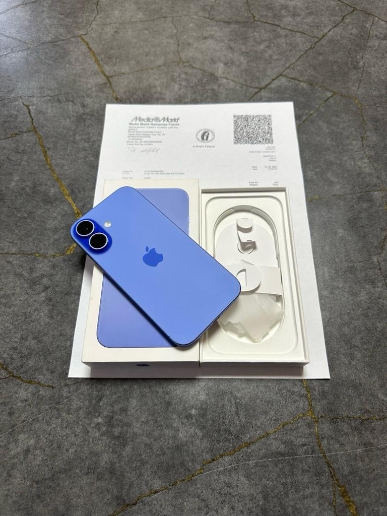 iPhone 16 yurtiçi kutulu faturalı 21 ay garantili pil 100 - 4