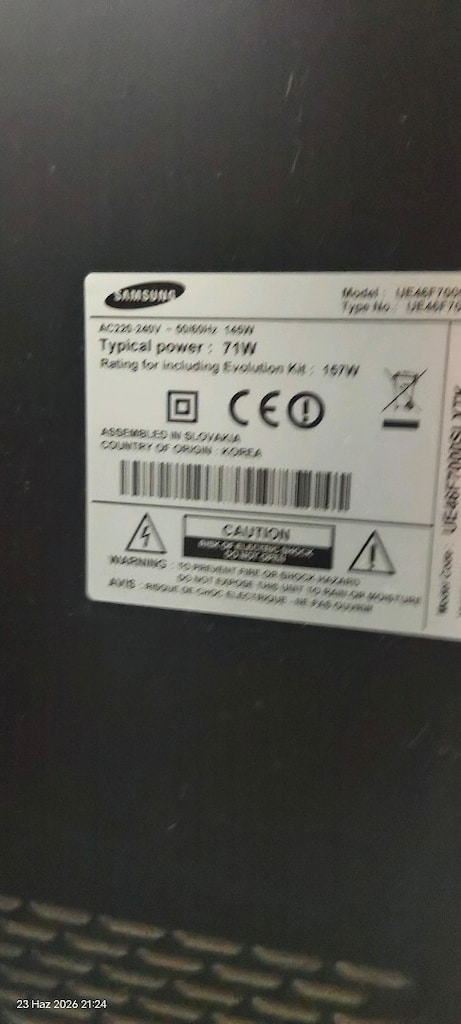 SAMSUNG LED TV 47 İNÇ 118CM - 2