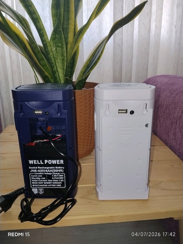 KAMP LAMBASI ŞARJLI USB ÇIKIŞLI TELEFON ŞARJ YERİ TUTMA KULPU 2 RENK - 3
