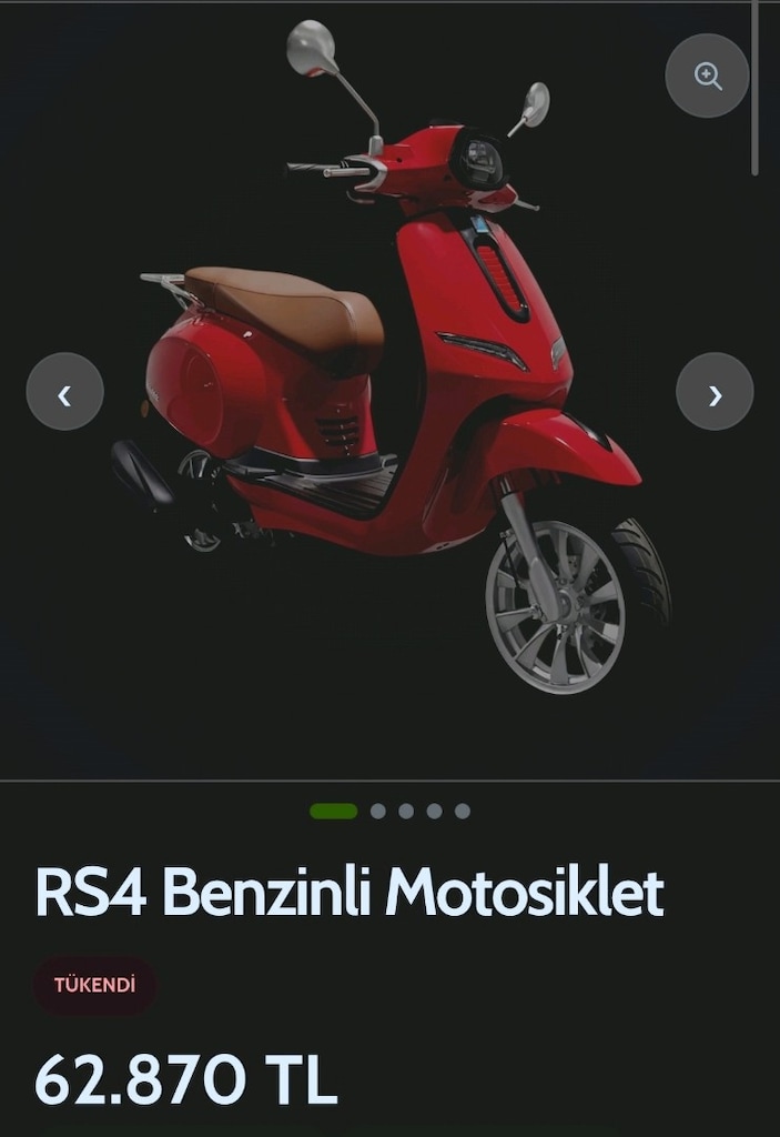 REVOLT RS4 50 CC MOTOR 2026 Cıkışlı - 6