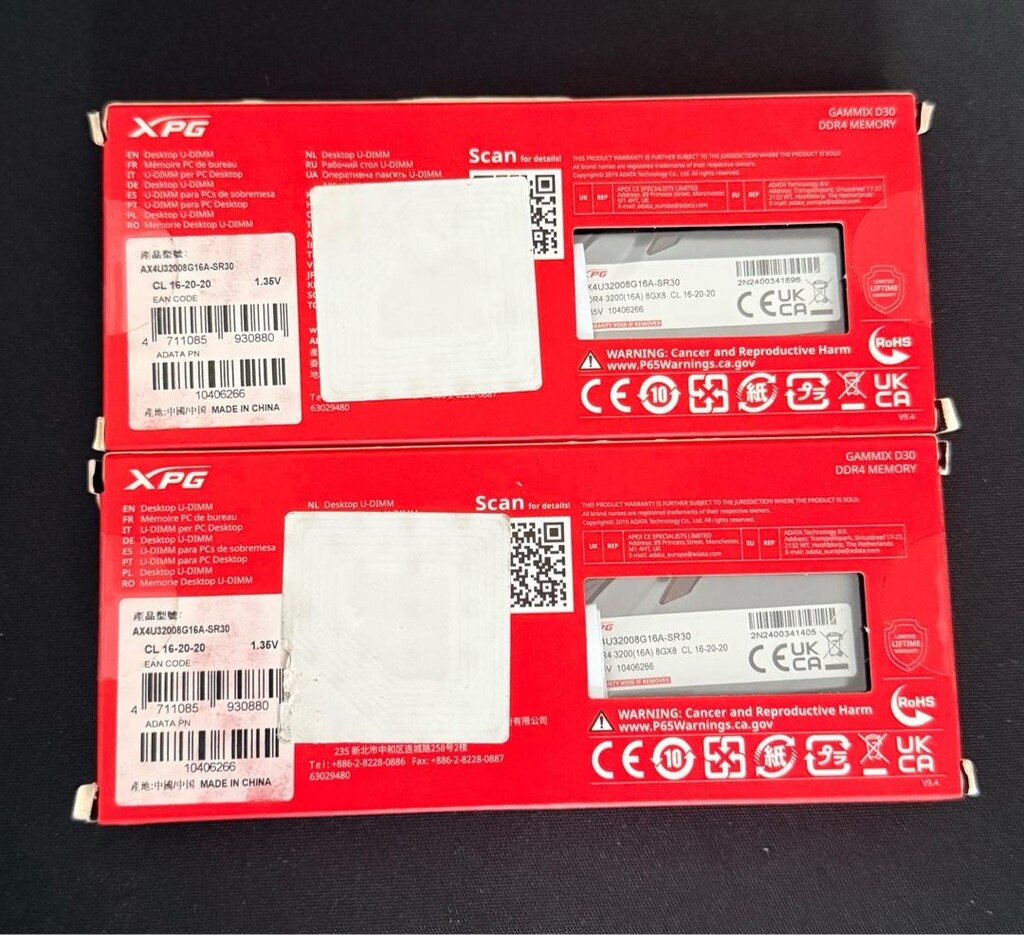 SIFIR XPG 8GB DDR4 3200MHz CL16 Ram - 2