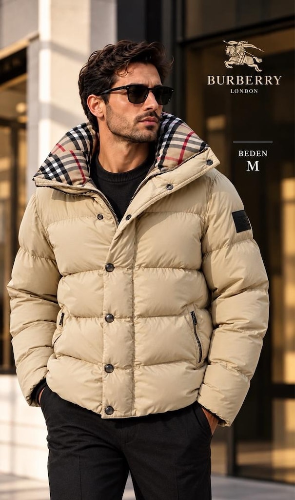 BURBERRY M BEDEN ŞİŞME MONT - 2