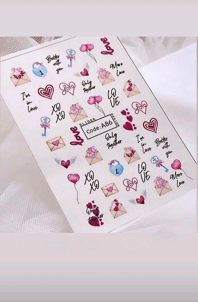 Tırnak Stickeri ( 100 Adet ) - 22