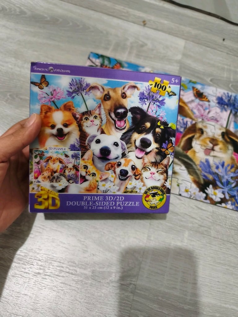 çift taraflı 3D puzzle - 5