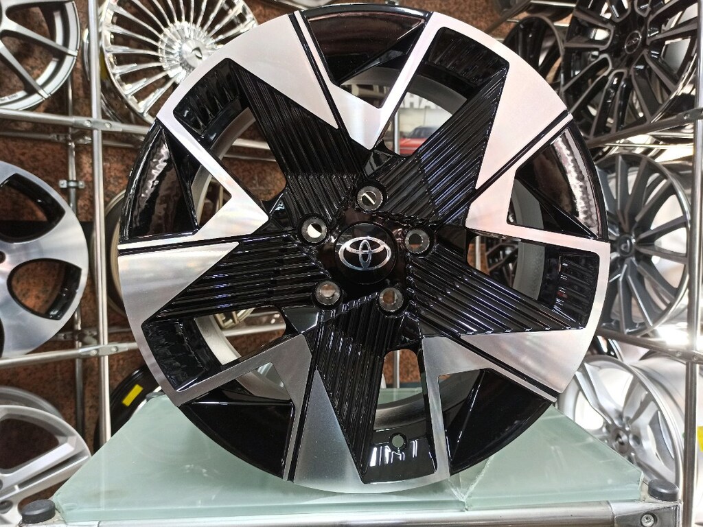 16 inç 5x108 Yeni Doblo Opel Combo Toyota uyumlu jant takımı sıfır - 3