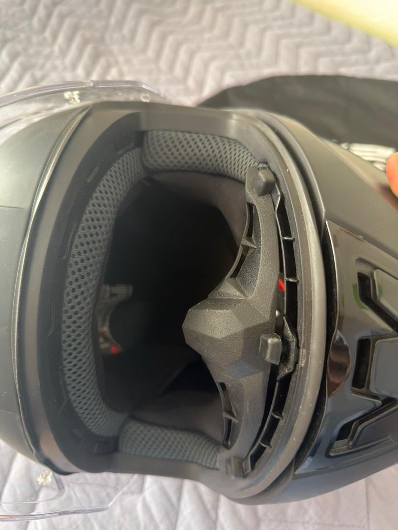 LS2 RAPİD 2 M BEDEN MAT SİYAH MAT KASK - 3