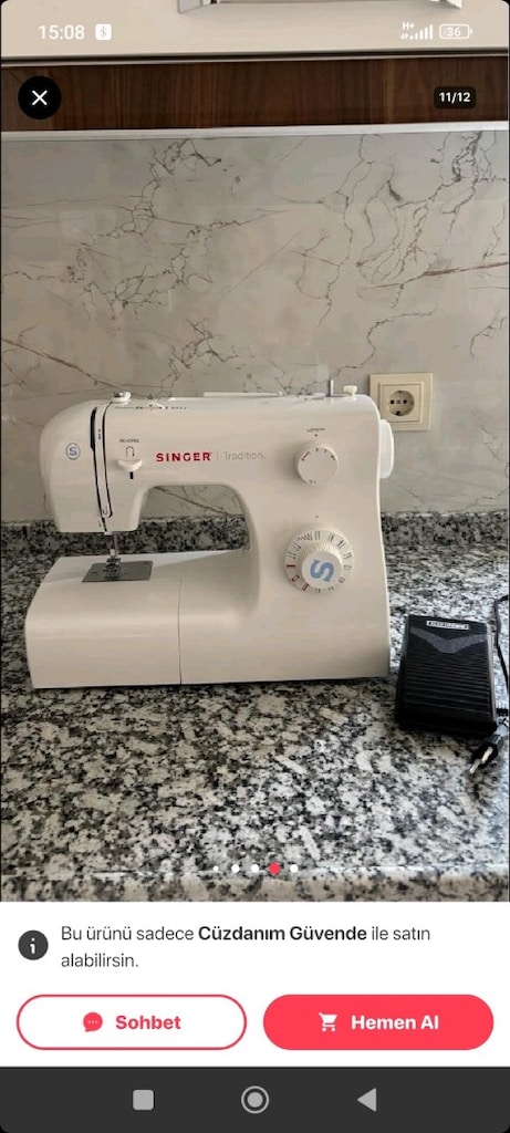 Singer dikiş makinası #dikiş makinesi - 2
