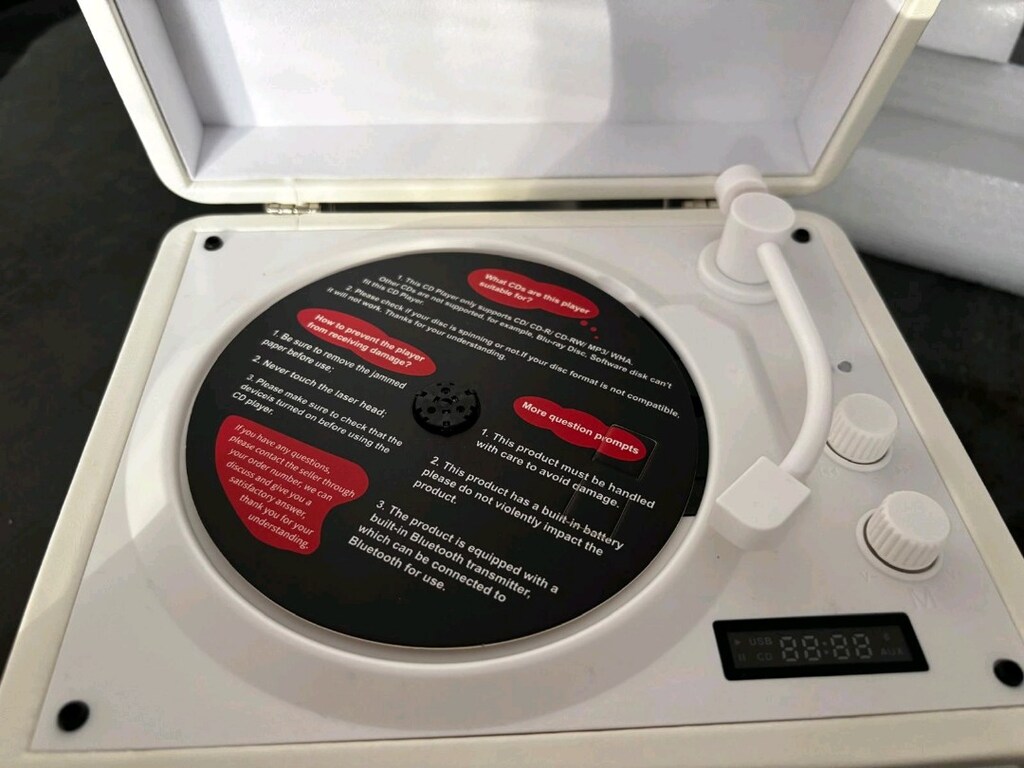 Bluetoothlu cd çalar - 8