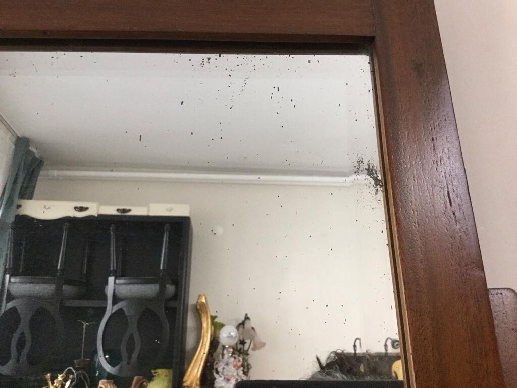 Antika Ceviz El Yapımı Tuvalet Masası - 12