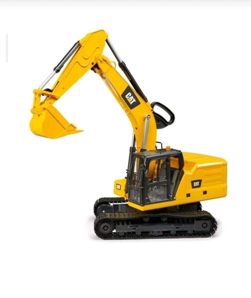Bruder Caterpillar Paletli Ekskavatör Oyuncak - 7