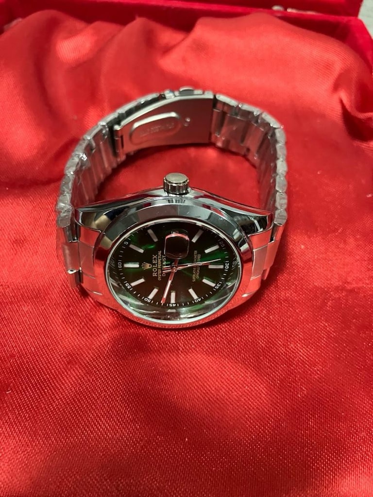 Rolex Oyster Perpetual Datetime Yeşil yarı otomatik erkek saat… - 6