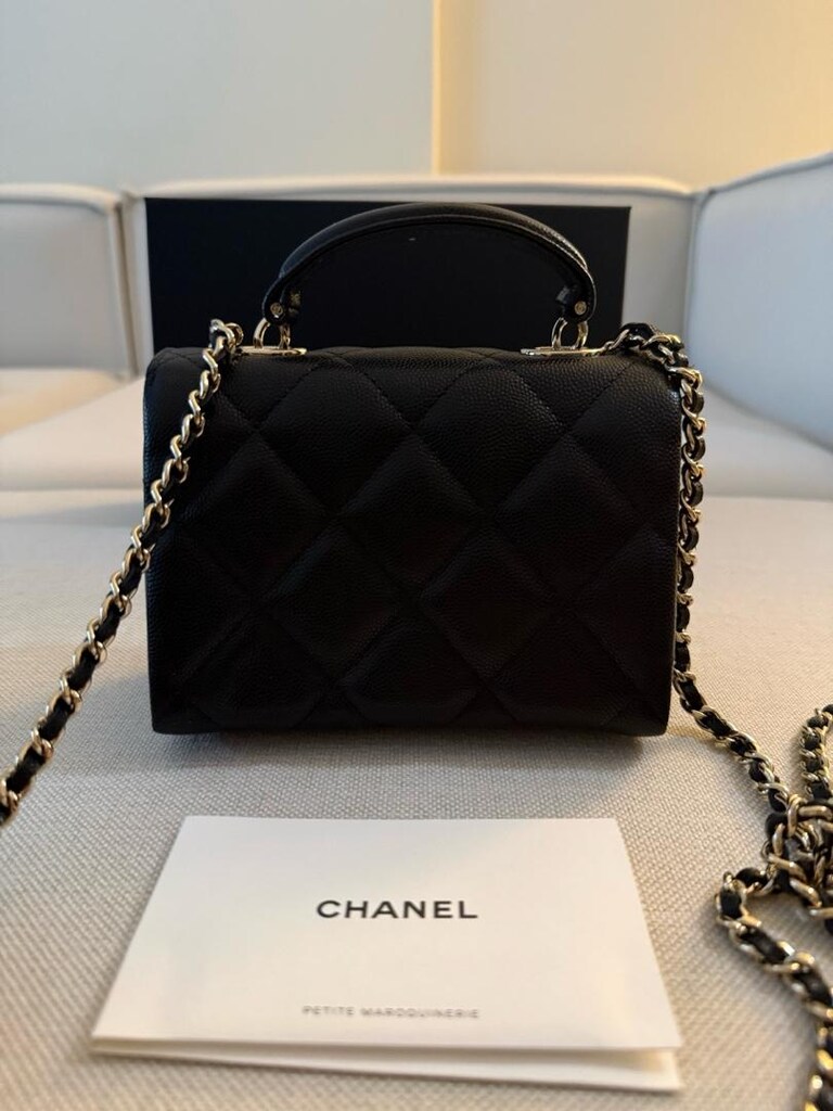 Chanel Retro Twist Siyah Çanta - 6