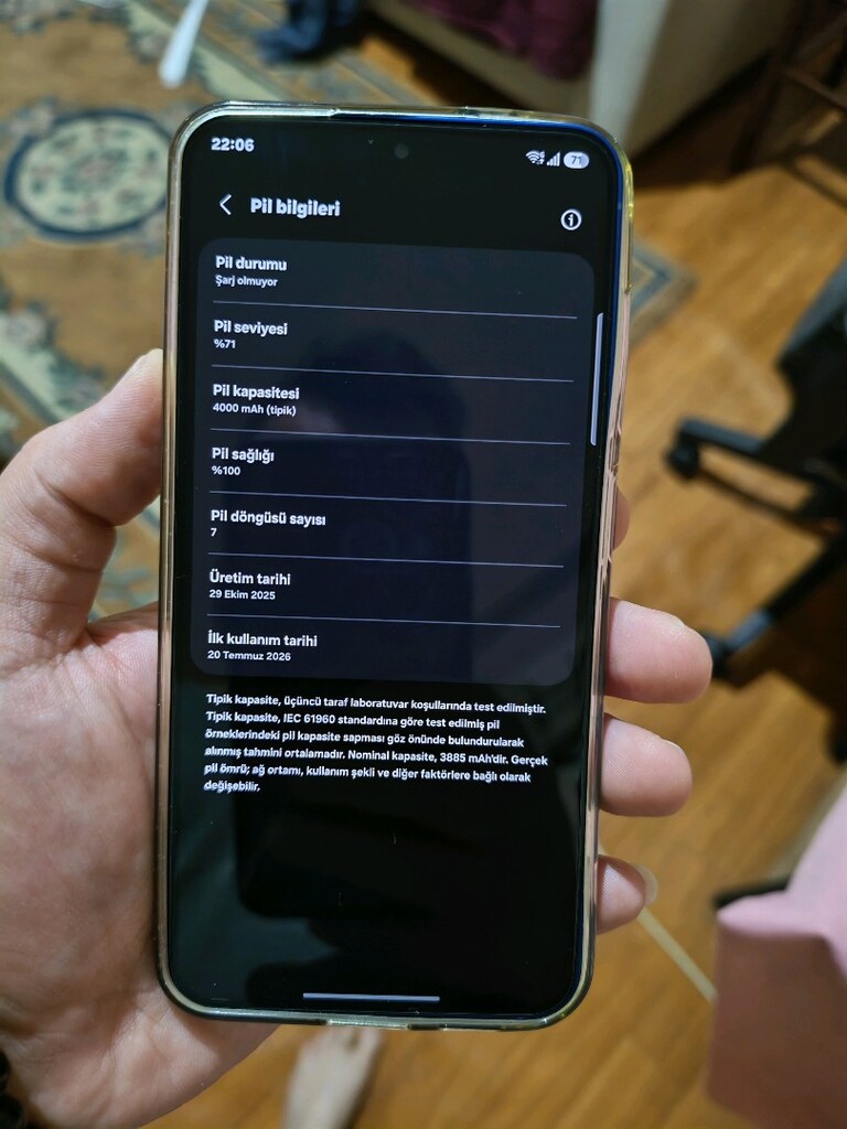 Nokta hatasız sıfırdan farksız Samsung s25 - 7
