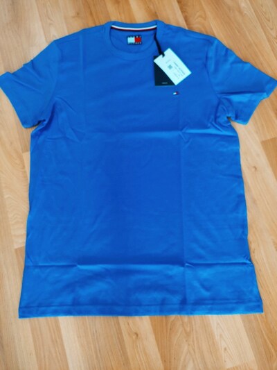 Tommy Hilfiger erkek sax rengi tişört t-shirt