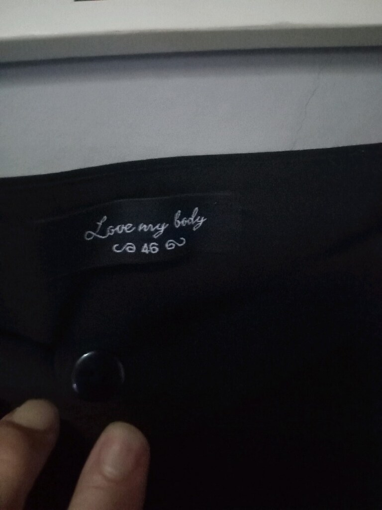 BAYAN KUMAŞ SIYAH RENK PANTOLON BELI 98 cm boyu 97 çok temiz - 2