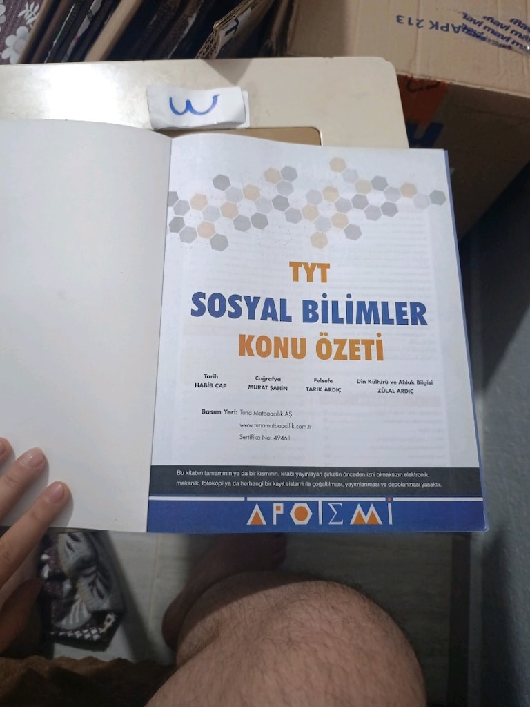 Satılık Apotemi TYT Sosyal Bilimler Konu Özeti (2024 Basım): TYT hazır - 2
