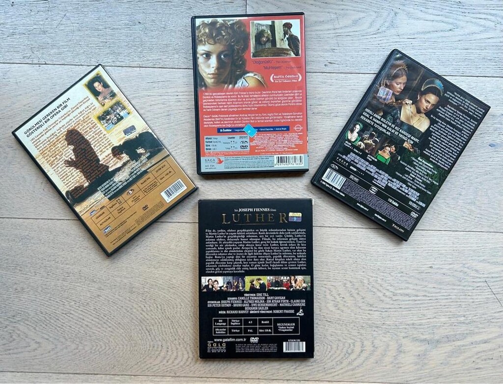 4 Adet Tarihi Film DVD Koleksiyonu - 2