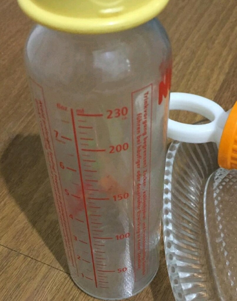 NUK 230 ML BİBERON- CAM RENDE, YEDEK PLASTİK BİBERON, MEYVE EMZİĞİ - 2