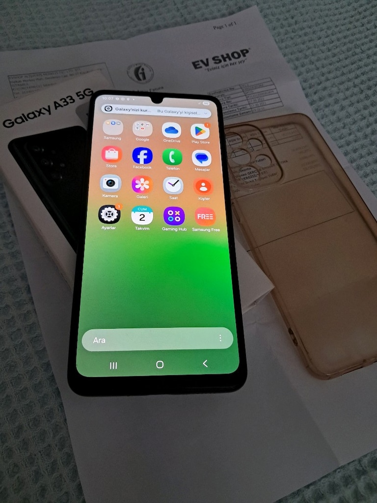 SIFIRDAN FARKSIZ YURTİÇİ 128GB 6RAM ORJİNAL SAMSUNG A33 5G - 5