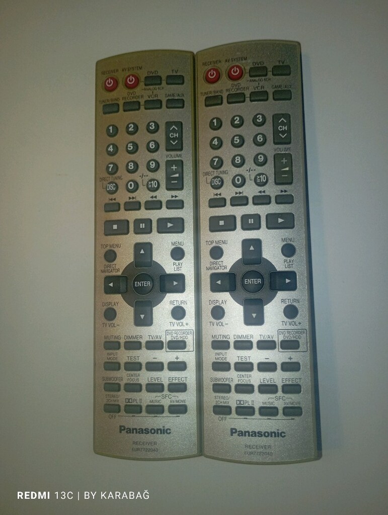 PANASONİC,TECHNİCS,Panasonic ses sistemi,Technics kumanda,kumanda - 3