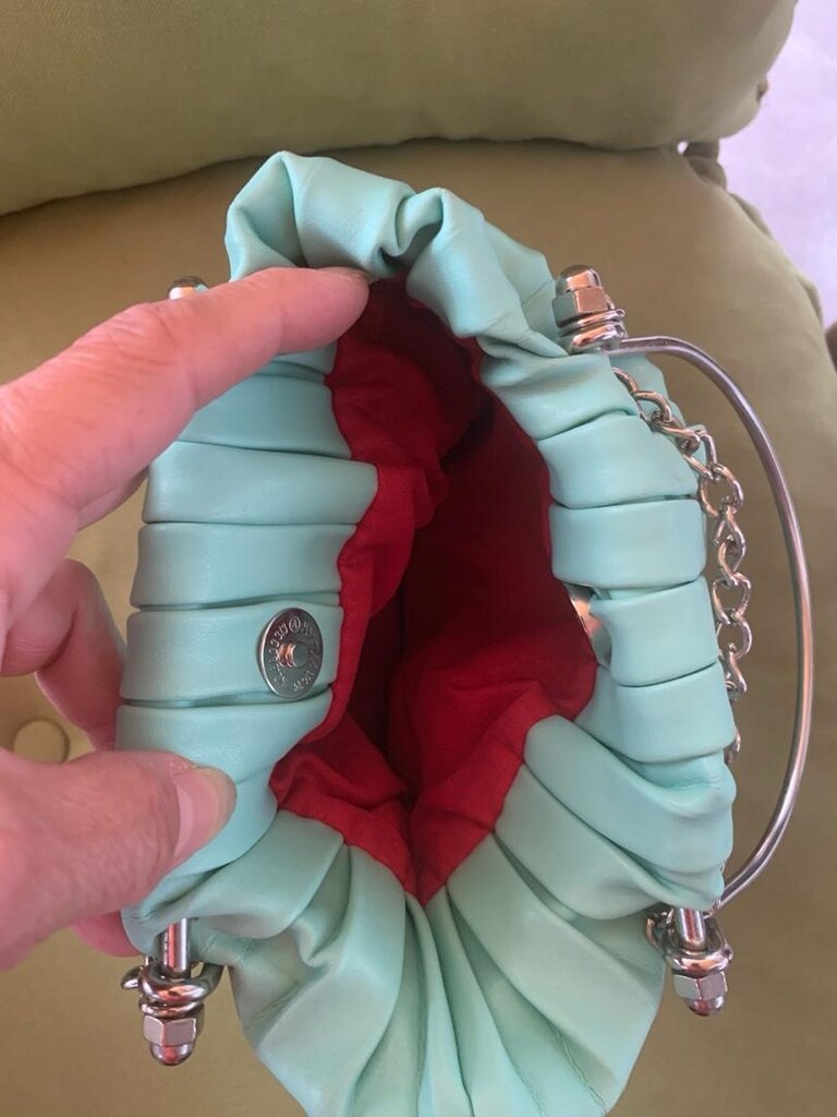 mint yeşili çanta - 2