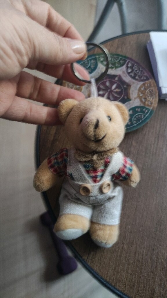Peluş ayıcik anahtarlık - 3