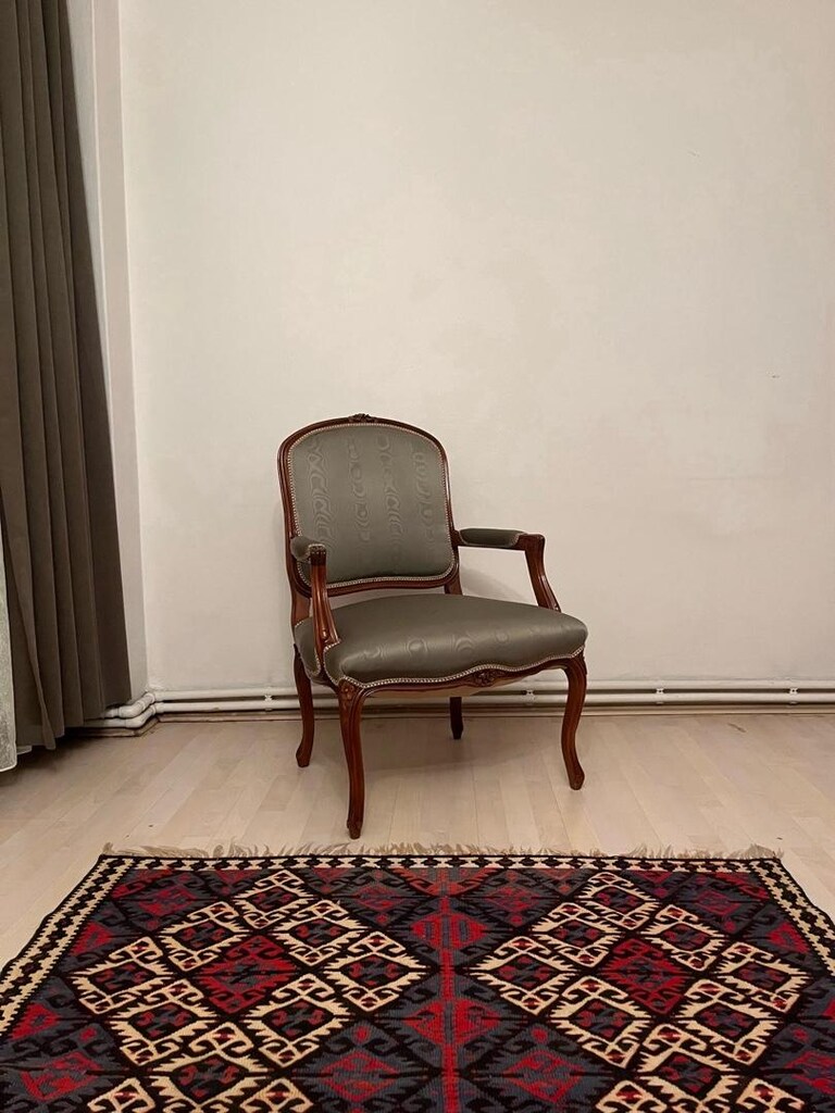 Antika Çift Berjer - 11