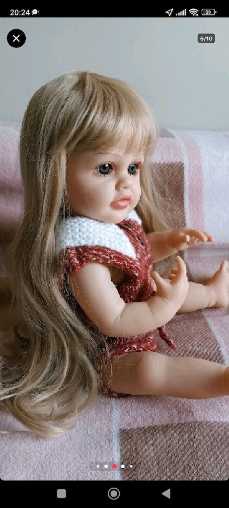 YENİ REBORN BEBEK OYUNCAK BEBEK SİLİKON BEBEK - 4