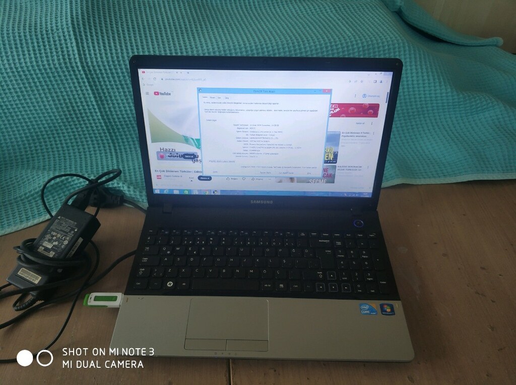 Samsung i5 2 nesil 6 GB rem batarya sağlam temiz laptop - 7
