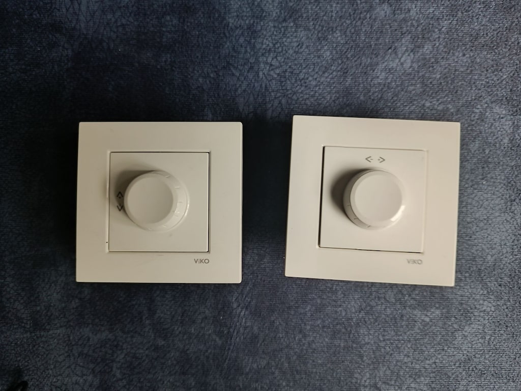 Viko Karre Rotatif Dimmer (RL 600W/VA Çerçeveli - Beyaz) - 4