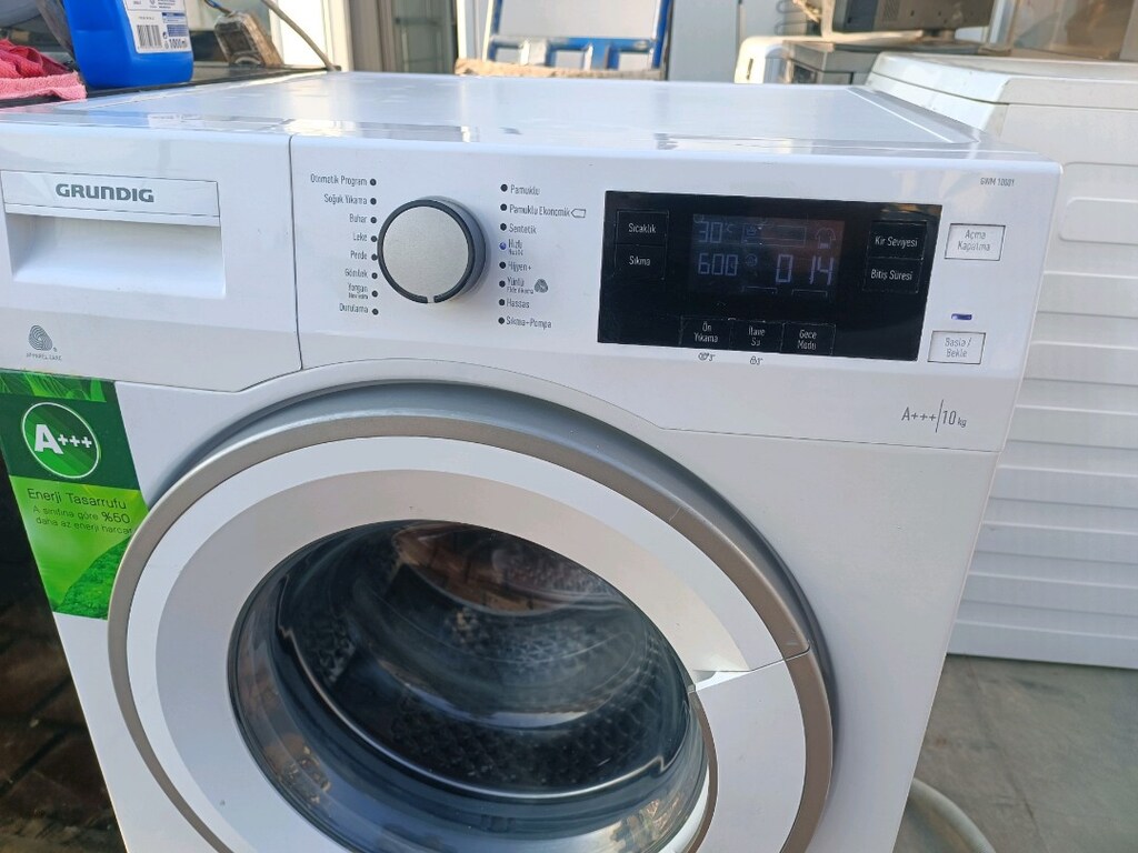 Grundig 10 kg 1200 devir A+++ çamaşır makinesi - 7