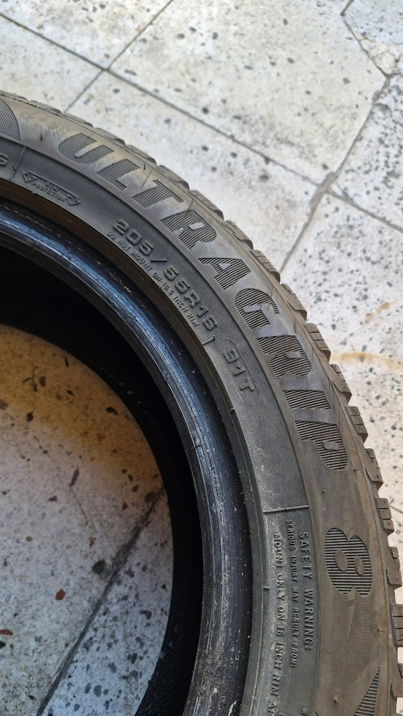 2 adet 205 55 16 Goodyear ultra grip 2022 - 4