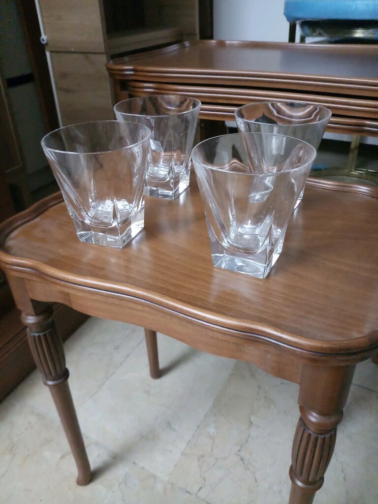 4 adet kristal bardak - 5