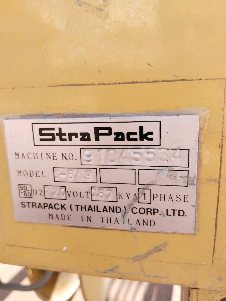 StraPack S-669 Otomatik Çemberleme Makinesi (Bakım İsteyebilir.) - 6