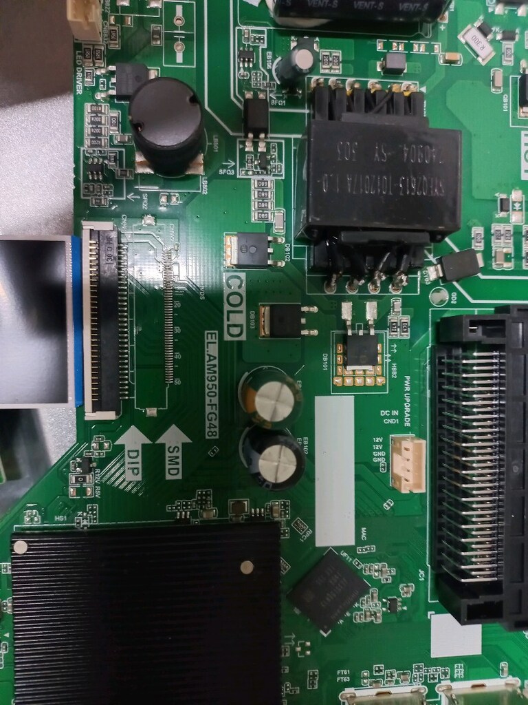 DIJITSU 32 DS 10000 ANDROİD LED TV ANAKART , MAİN BOARD , TP.T950D4.PB - 3