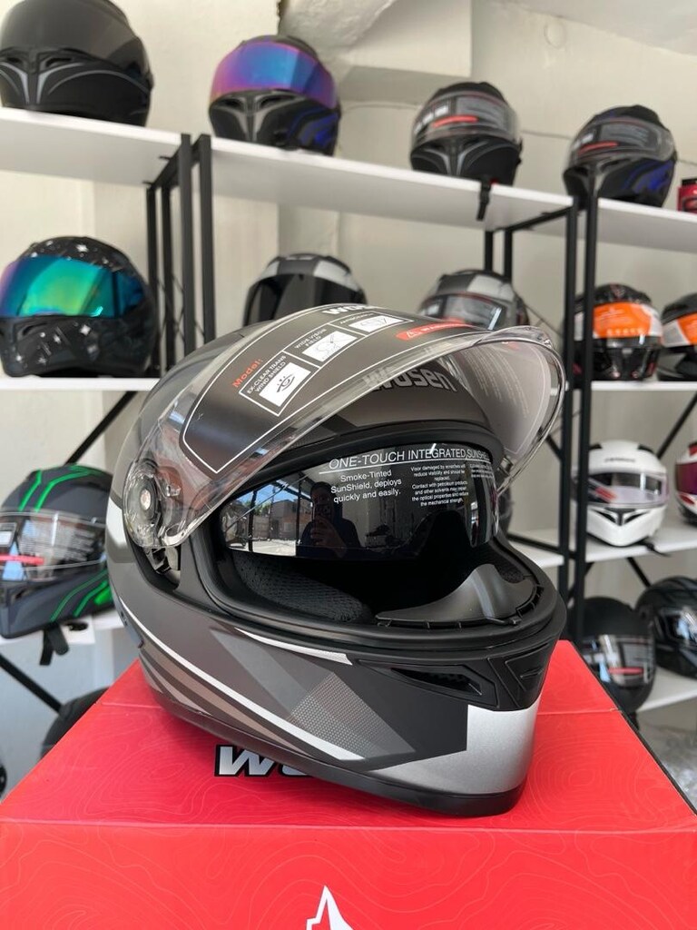 tam kapalı kask sıfır wosen - 4