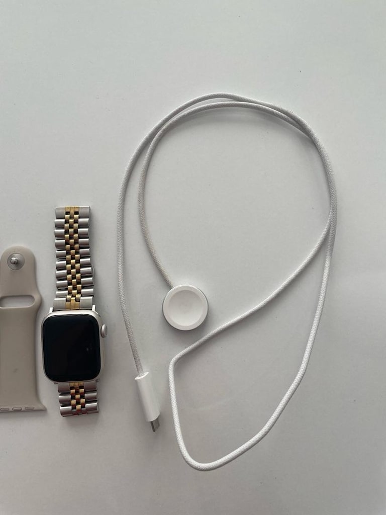 SIFIR AYARINDA Apple Watch Series 9 - 41 mm Yıldız Işığı (Starlight) - 3