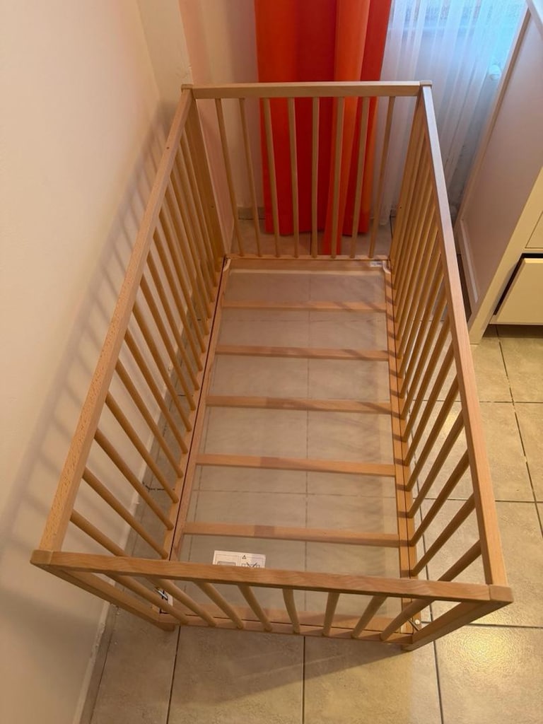 IKEA Sniglar ahsap besik ve yatak - 3