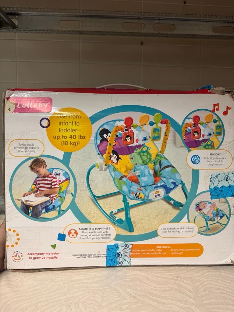 Sıfır Lullaby Titreşimli Ana Kucağı & Sallanır Koltuk (0-18 kg) - 4