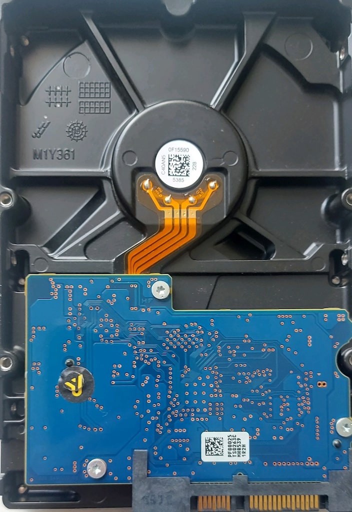 TOSHIBA 500 GB HARD DISK DT01ACA050 - 5