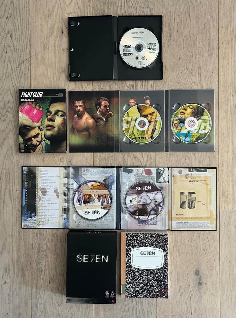 Brad Pitt Film DVD Koleksiyonu - 3