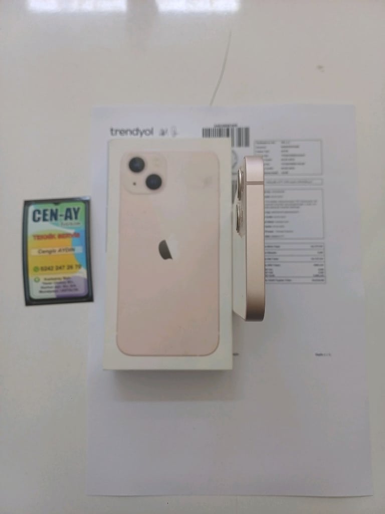 İPHONE 13 128GB HATASIZ PEMBE DEGİŞENSİZ - 8