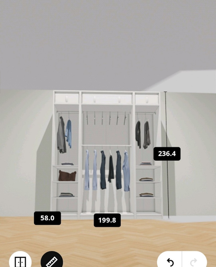 acill satilikkk ikea pax gardirop 200x236 kapakli - 2