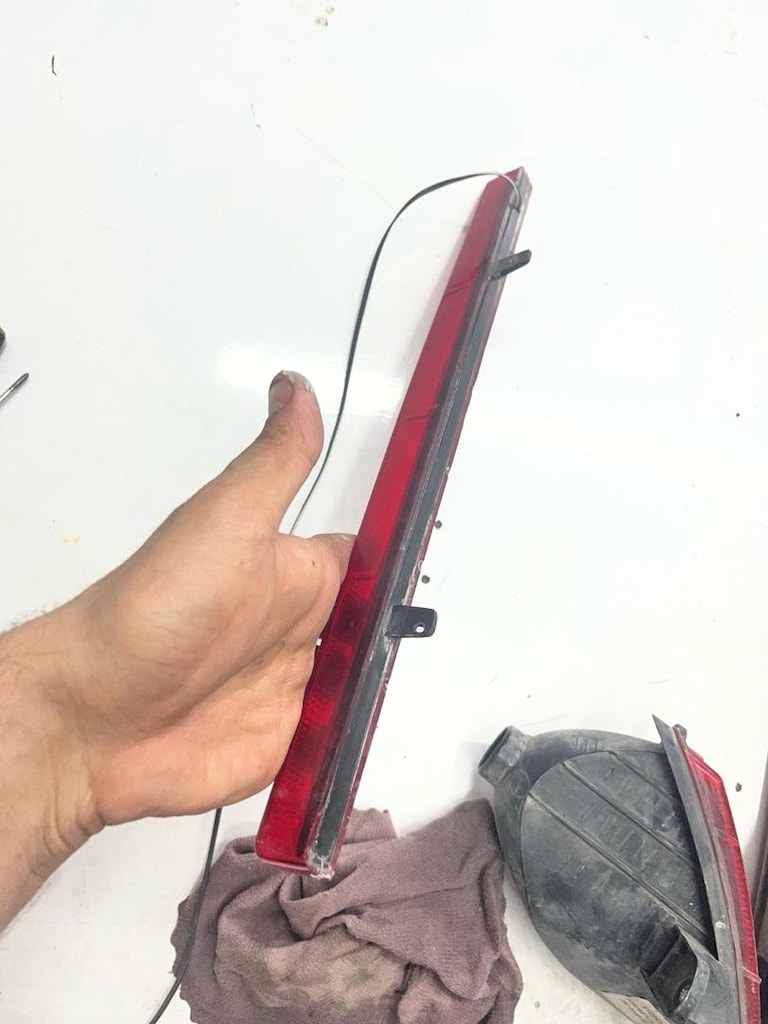 Ledli Stop Lamba Uzun Spoıler 3.stop Spoiler Spoyler Işığı Işığı 38cm - 4
