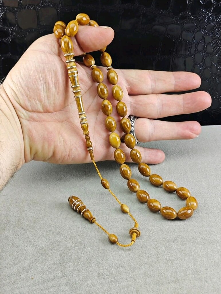 GÜMÜŞ MAKYAJLI KUKA TESBİH - 5