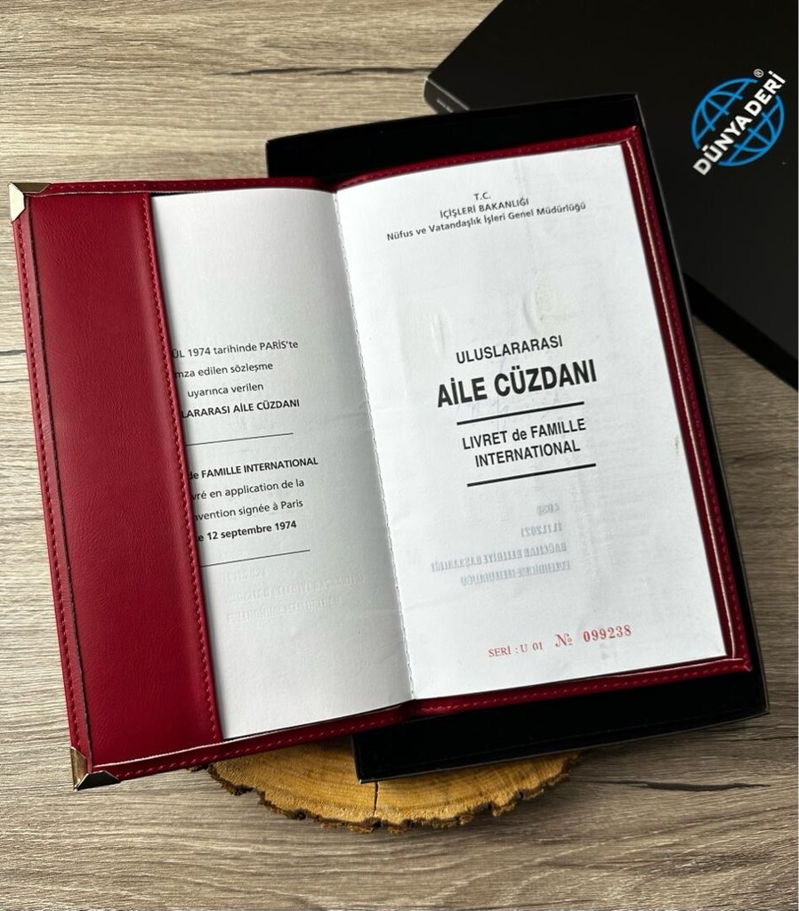 Aile Cüzdanı Kılıfı, Evlilik Cüzdanı Kılıfı - 11
