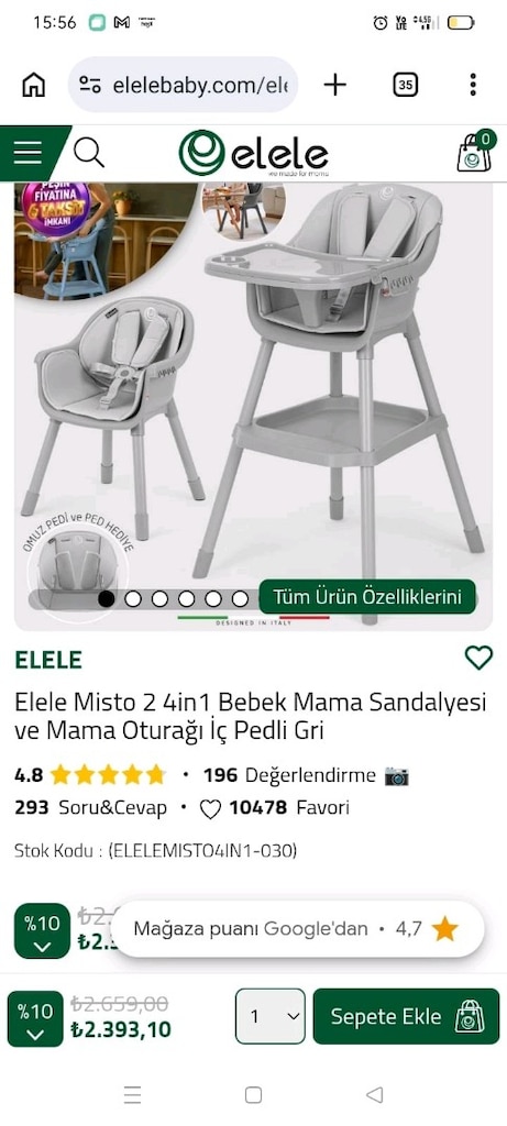 Elele bebek paketi - 2