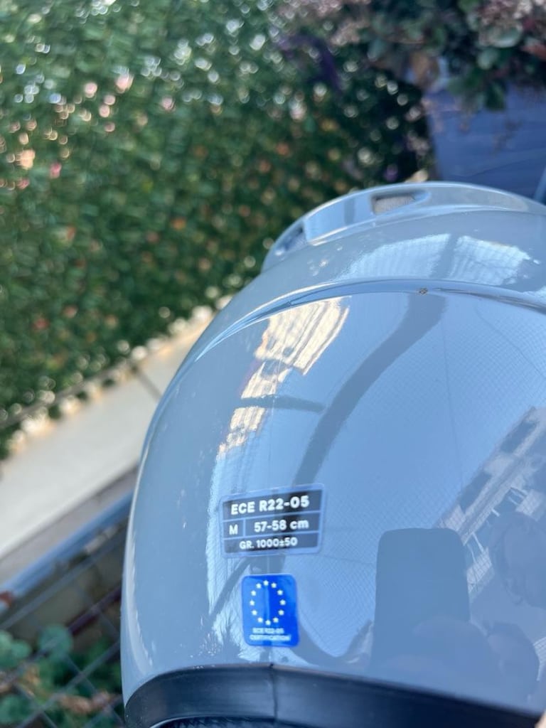 Nardo Gri Şeffaf Vizörlü Açık Motosiklet Kaskı M Beden 57-58 cm - 5